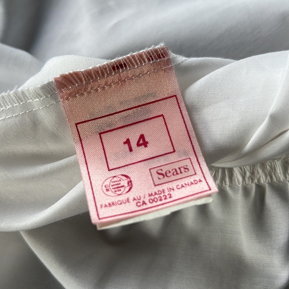 VINTAGE white dress - first communion, wedding, baptism, holiday dress, Angel - Picture 6 of 10